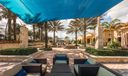 Poolside Lounging Area